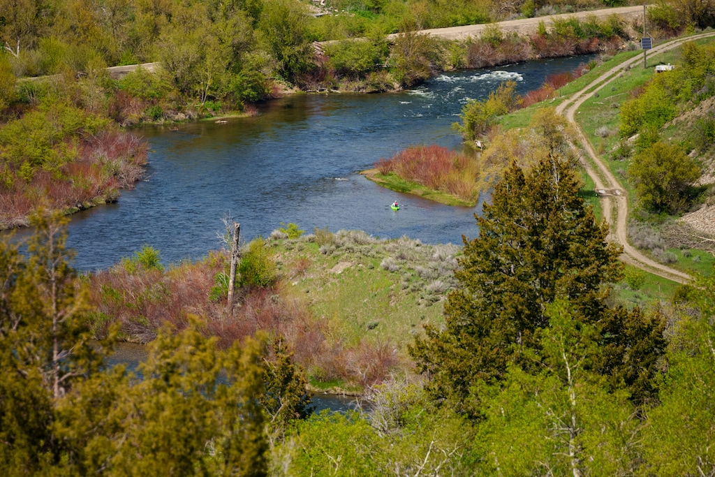 (Trent Nelson  |  The Salt Lake Tribune) The Provo River on Tuesday, May 14, 2024.