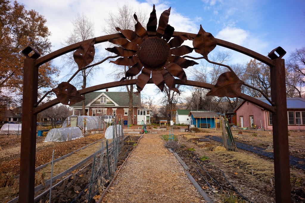 (Trent Nelson  |  The Salt Lake Tribune) The Grateful Tomato Garden in Salt Lake City on Tuesday, Dec. 24, 2019.