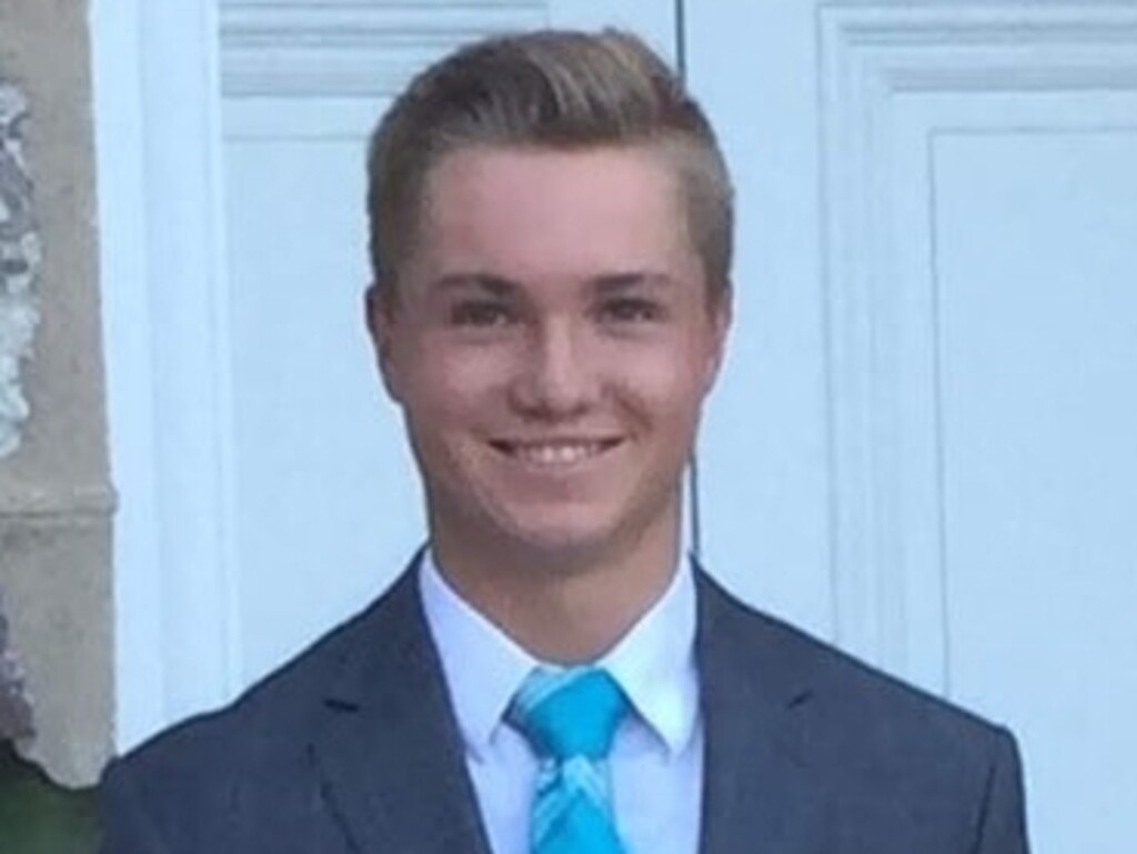 (Photo courtesy the Conrad family) Brennan Conrad, 18, poses for a photo before his mission for The Church of Jesus Christ of Latter-day Saints in the Dominican Republic, which he began in August. Conrad died Wednesday, Feb. 20, 2019, in a fall from the roof of his apartment building in Santo Domingo, Dominican Republic, church officials said.