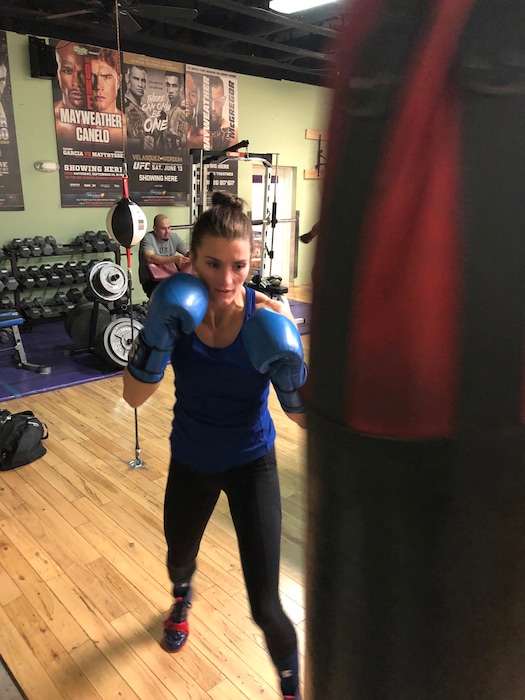 Park City boxer Maryguenn Vellinga is a national title contender at this week's USA Boxing National Championships at the Salt Palace Convention Center. (Photo courtesy of Maryguenn Vellinga)