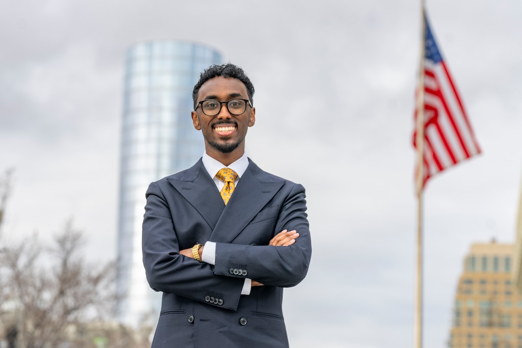 (Rick Egan | The Salt Lake Tribune) Candidate Liban Mohamed on Friday, Jan. 2, 2026.