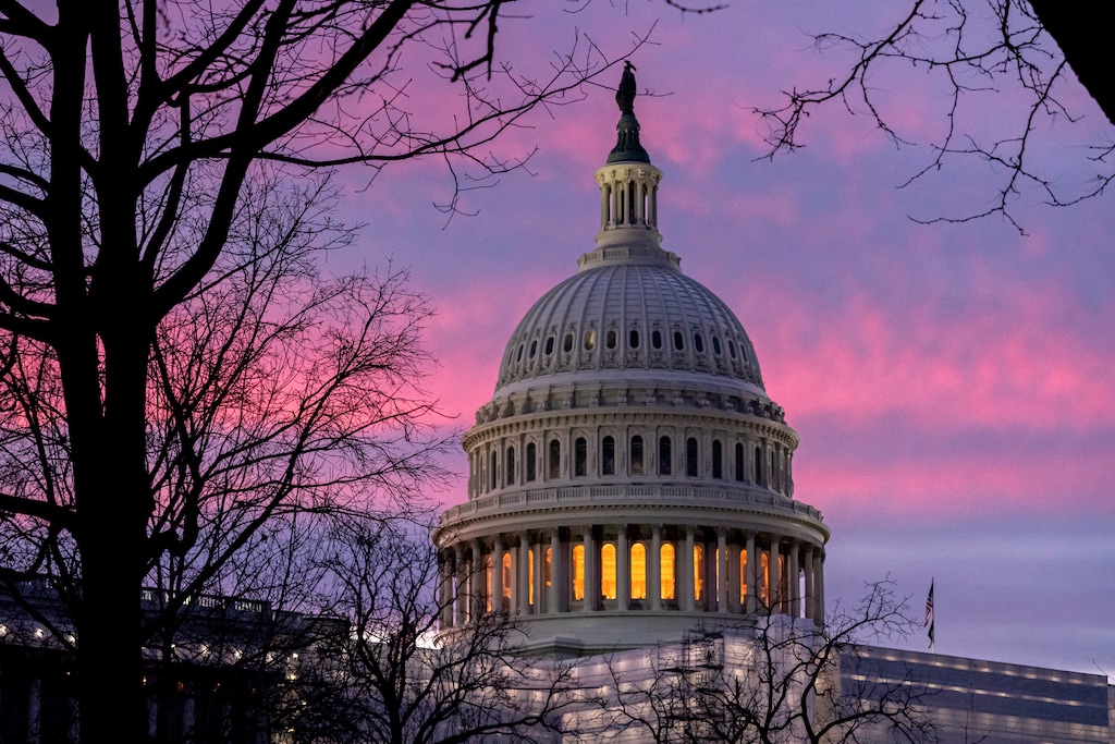 (J. Scott Applewhite | AP) The Capitol is seen in Washington on Jan. 4, 2023.