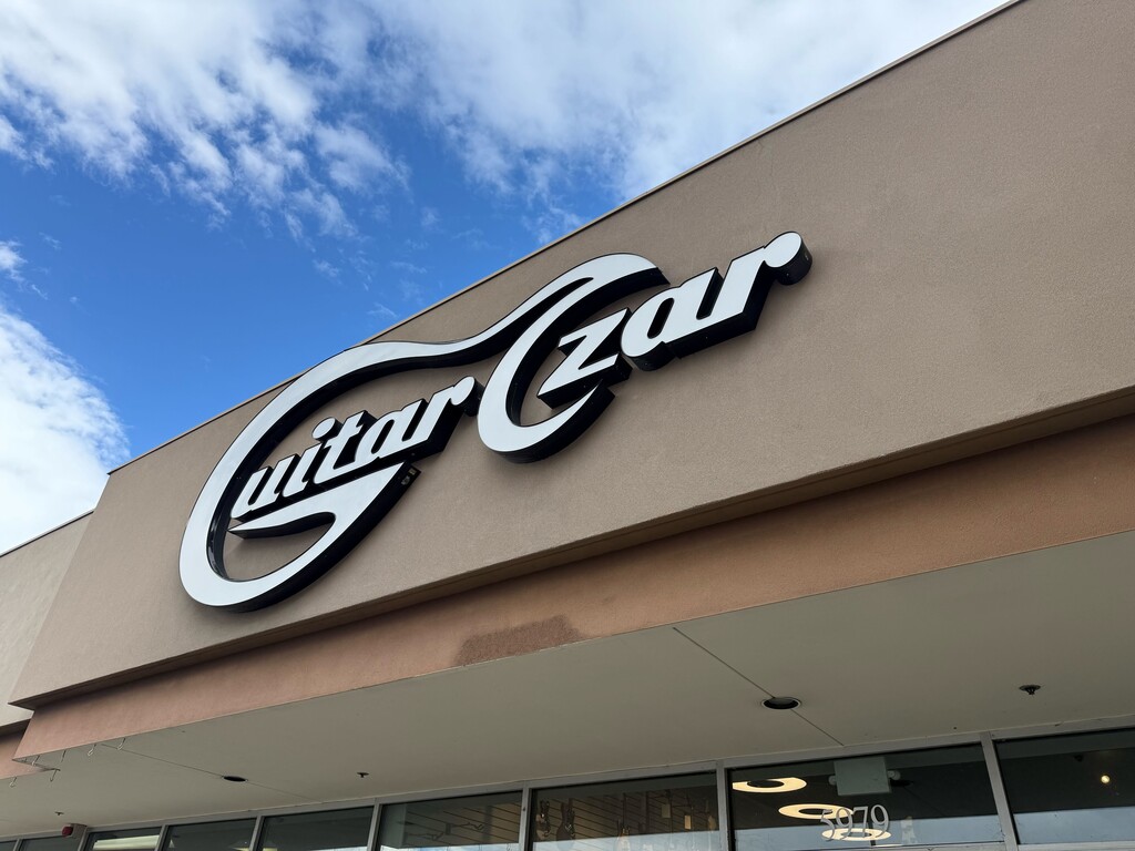 (Palak Jayswal | The Salt Lake Tribune) Guitar Czar, a former Utah music store, closed in October. It reopened as a repair shop last month.