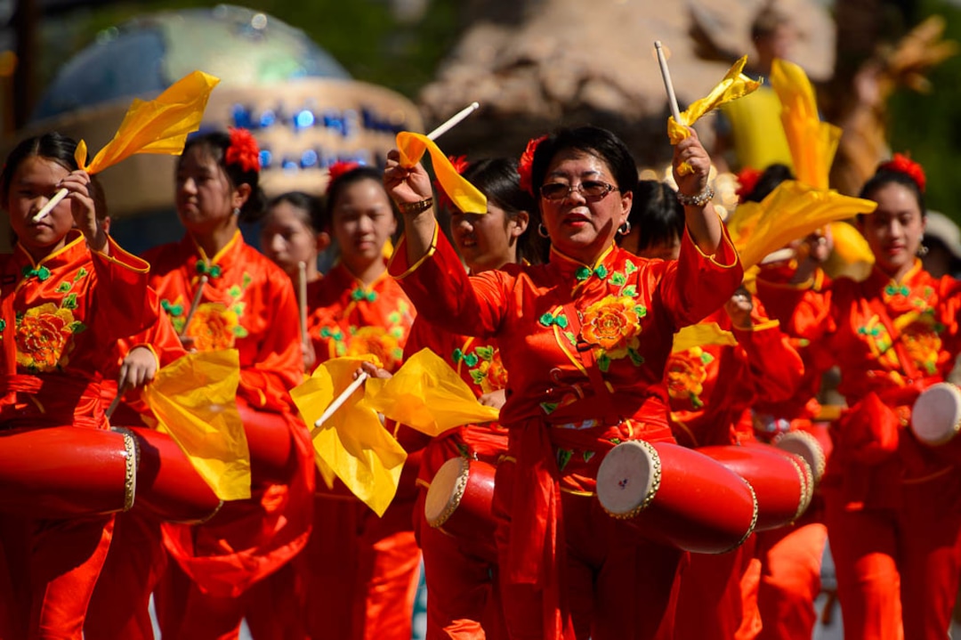 (Trent Nelson | The Salt Lake Tribune)  The Days of '47 Parade in Salt Lake City, Tuesday July 24, 2018. Utah Chinese Association.