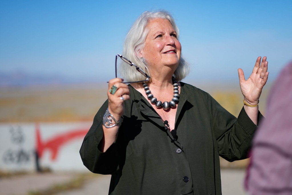 (Francisco Kjolseth | The Salt Lake Tribune) Author Terry Tempest Williams on Oct. 1, 2025. Williams is releasing her latest book, "The Glorians: Visitations From the Holy Ordinary," on Tuesday, March 3, 2026. 