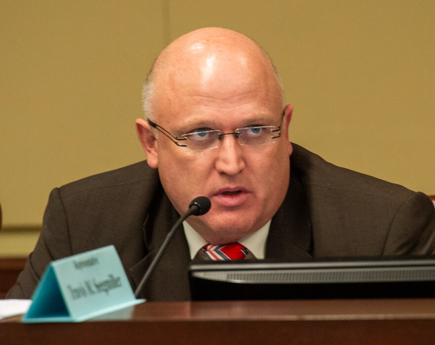 (Rick Egan  |  The Salt Lake Tribune)     Rep. Travis Seegmiller, R-St. George, has been charged with poaching after an August incident where he's accused of shooting a deer in a residential area.