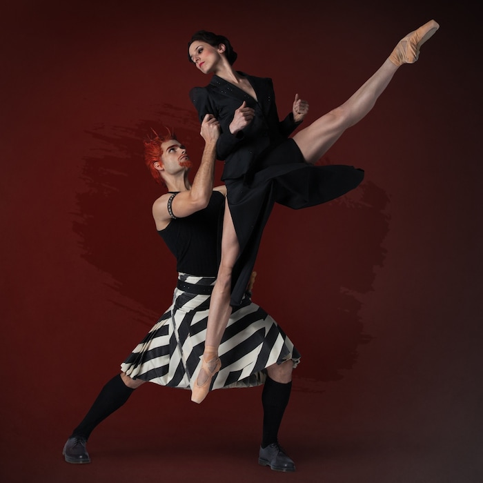(Courtesy photograph by Beau Pearson) | Ballet West principal artist Rex Tilton and first soloist Allison DeBona, performing in "The Shakespeare Suite" in April 2018. DeBona and Tilton, who are married, announced on May 23, 2018, that they are expecting their first child in December.