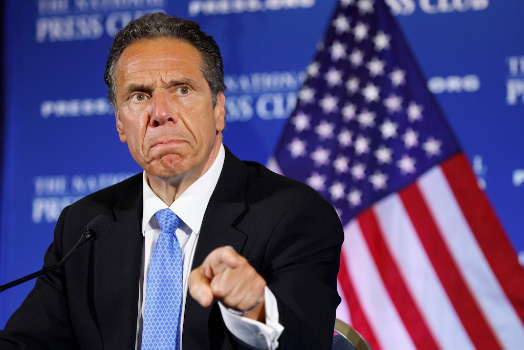 (Jacquelyn Martin | AP file photo)

In this Wednesday, May 27 photo, New York Gov. Andrew Cuomo speaks during a news conference, at the National Press Club in Washington.