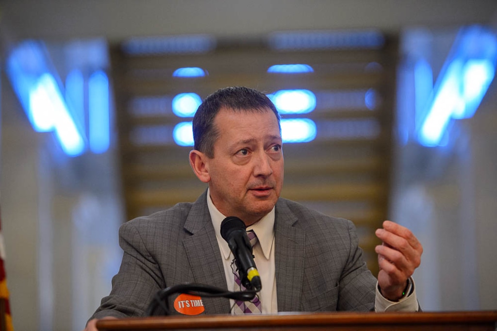 (Trent Nelson | The Salt Lake Tribune)  
Rep. Paul Ray, R-Clearfield, said Wednesday it was "fearmongering" to lay the blame for overflowing ICUs in the state solely on unvaccinated Utahns.