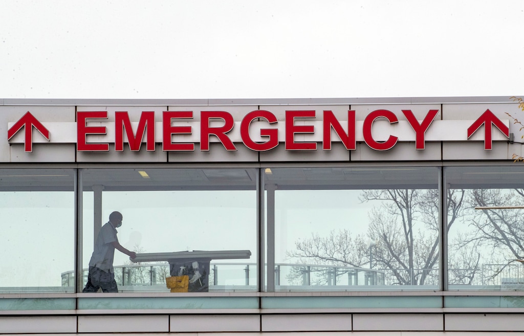 (Mary Altaffer | AP file photo)

In this April 20 photo, a medic moves a gurney at Queens Hospital Center in the Jamaica neighborhood of the Queens borough of New York. The stated mission of The Greater New York Hospital Association is simple enough: to help members deliver “the finest patient care in the most cost-effective way.” But it’s more complicated than that. While the association, which represents health care providers at the epicenter of the pandemic, is a nonprofit organization, it has the balance sheet of a robust private company, pays executive salaries that top $3 million and spent millions more to lobby in Washington for some of the nation's most profitable hospitals.