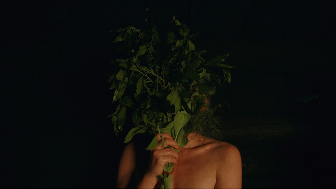 (Sundance Institute) A woman takes part in the use of an Estonian smoke sauna, in director Anna Hints' "Smoke Sauna Sisterhood," an official selection of the World Documentary competition at the 2023 Sundance Film Festival.