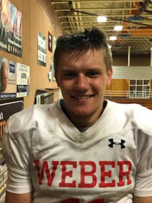 (Courtesy Photo)  Austin Bartholomew, Weber High.