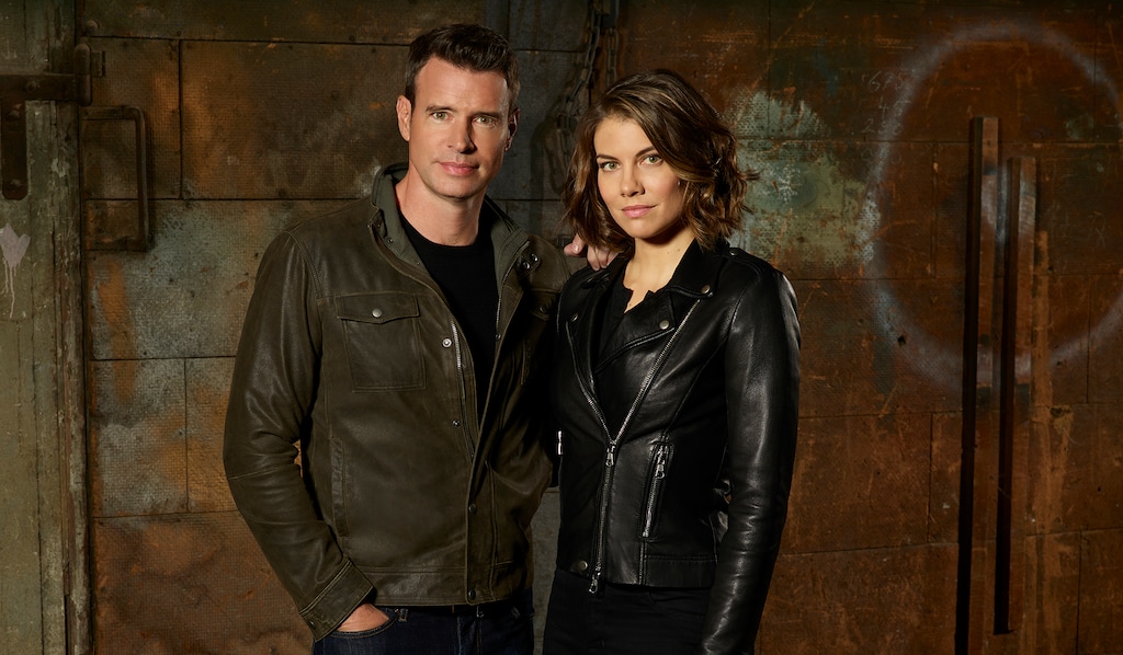 (Photo courtesy Craig Sjodin/ABC) “Whiskey Cavalier” stars Scott Foley as Will Chase, and Lauren Cohan as Frankie Trowbridge.