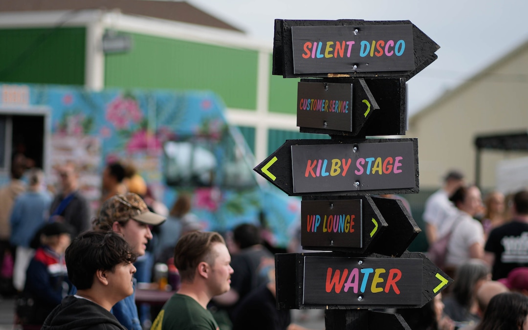 (Francisco Kjolseth  | The Salt Lake Tribune) Fans attend the Kilby Court Block Party in Salt Lake City on Thursday, May 15, 2025.