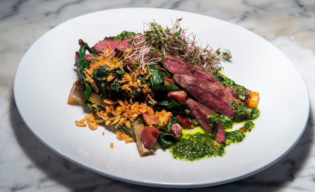 (Rick Egan  |  The Salt Lake Tribune)      The Weekend Chop at OneOEight, a new bistro on the corner of 1300 South and 1700 East in Salt Lake City, Thursday, March 7, 2019.