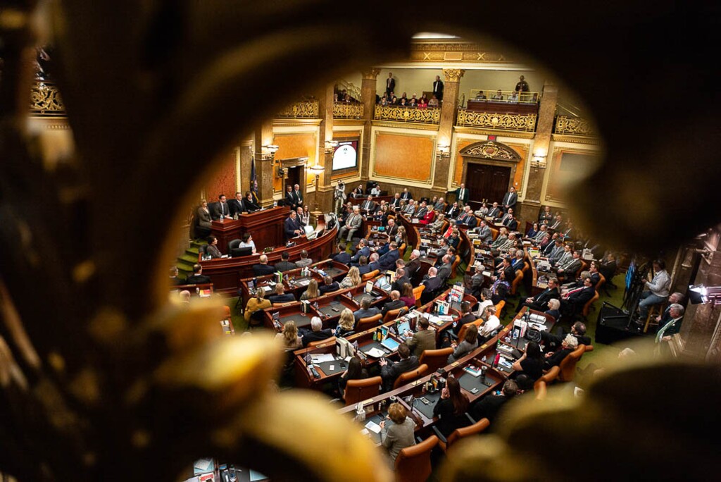 (Trent Nelson | Tribune file photo)  Gov. Gary Herbert delivers his State of the State address at the Utah Capitol in Salt Lake City on Jan. 30, 2019.
