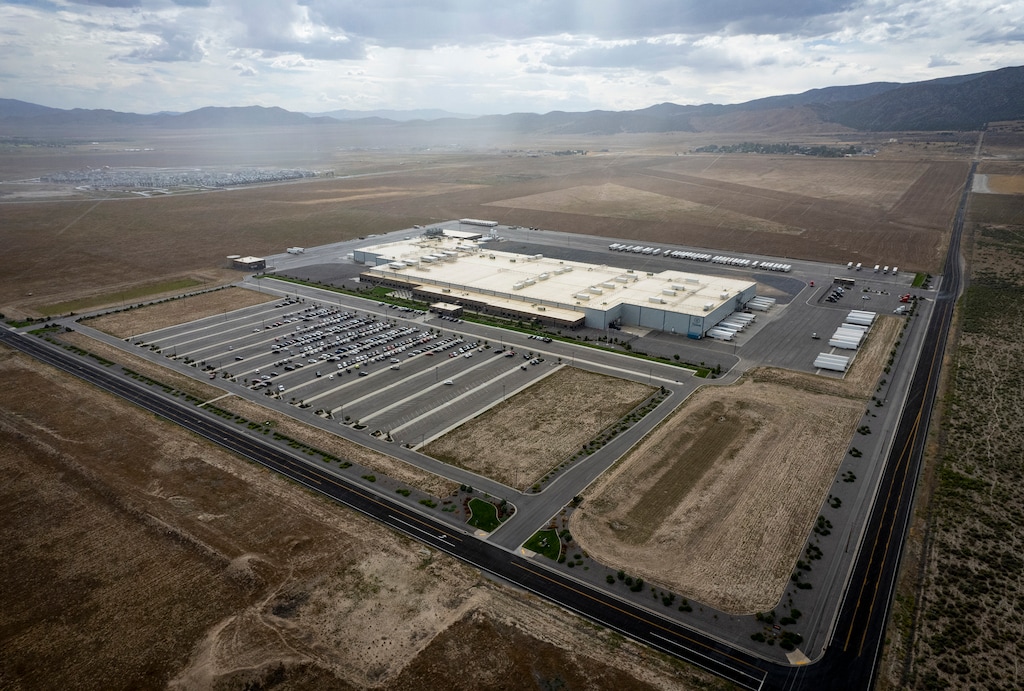 (Rick Egan | The Salt Lake Tribune) The Tyson Foods meat processing plant in Eagle Mountain.