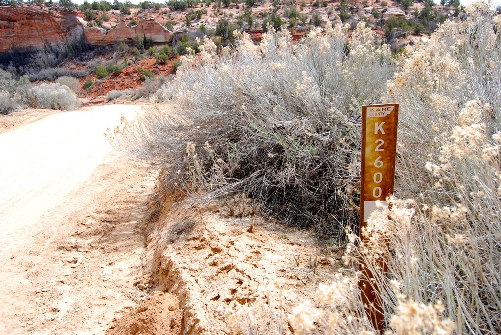 (Tribune file photo by Brian Maffly) Kane County has designated hundreds of miles of obscure "class D" roads, such as this one north of Kanab, but has no revenue source to maintain them. Laws enacted this year divert gasoline and tourism tax revenues to rural countties for maintaining these obscure dirt routes.
