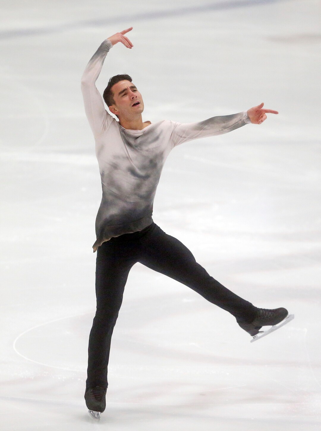 United States' Max Aaron competes during in the men's short program at the U.S. International Figure Skating Classic in Salt Lake City, Thursday, Sept. 14, 2017. (AP Photo/Rick Bowmer)