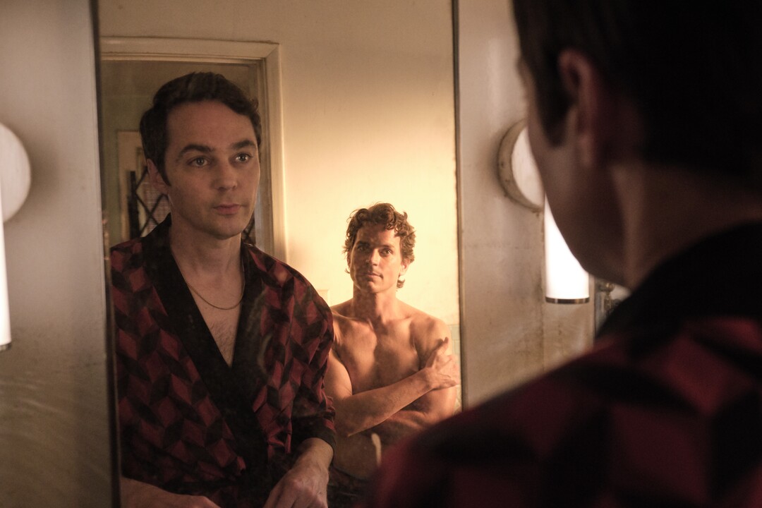 (Scott Everett White  |  Netflix) Jim Parsons, left, and Matt Bomer are in the cast of "The Boys in the Band," a remake of the pioneering gay drama.