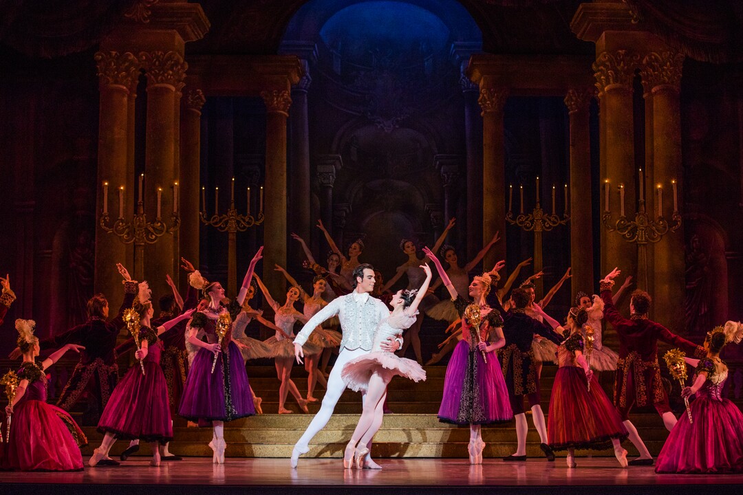 (Courtesy Ballet West | Beau Pearson) Ballet West principal artists Chase O'Connell and Beckanne Sisk perform in "Cinderella."