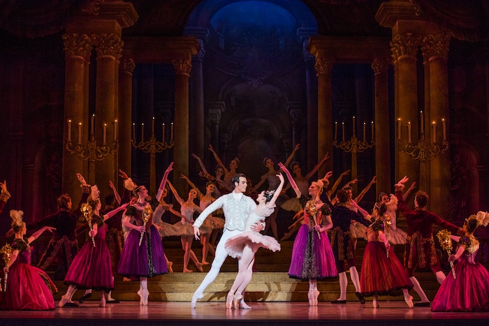 (Courtesy Ballet West | Beau Pearson) Ballet West principal artists Chase O'Connell and Beckanne Sisk perform in "Cinderella."