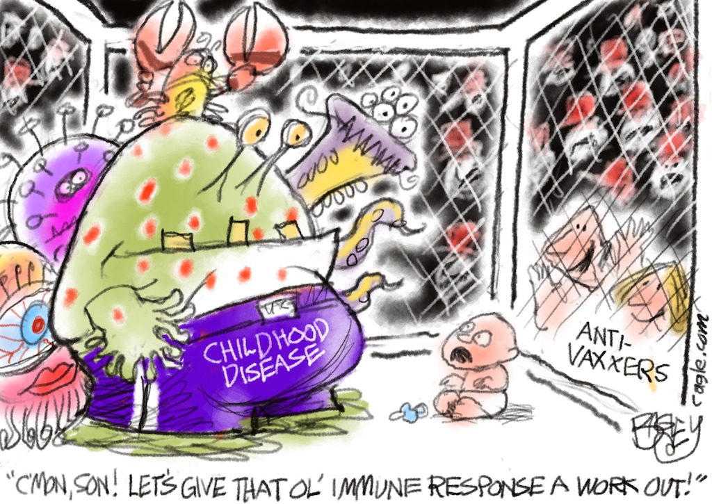 Pat Bagley | Cage Fight