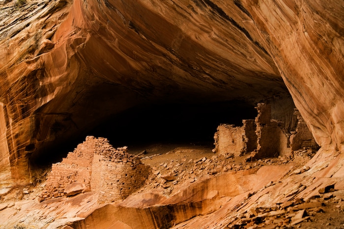 Rick Egan | The Salt Lake Tribune
Monarch Cave, in the Butler Wash, near where Mary Benally spent a year of her childhood east of Comb Ridge in Bears Ears National Monument. Thursday, January 12, 2017.