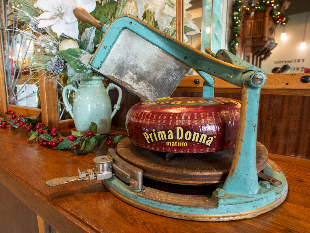 (Rick Egan  |  The Salt Lake Tribune)  Tru Religion Pancake & Steakhouse, which opened recently in Orem, features antique furnishing — including the cheese cutter —from Salt Lake City's iconic Lambs Grill. Friday, Dec. 28, 2018.