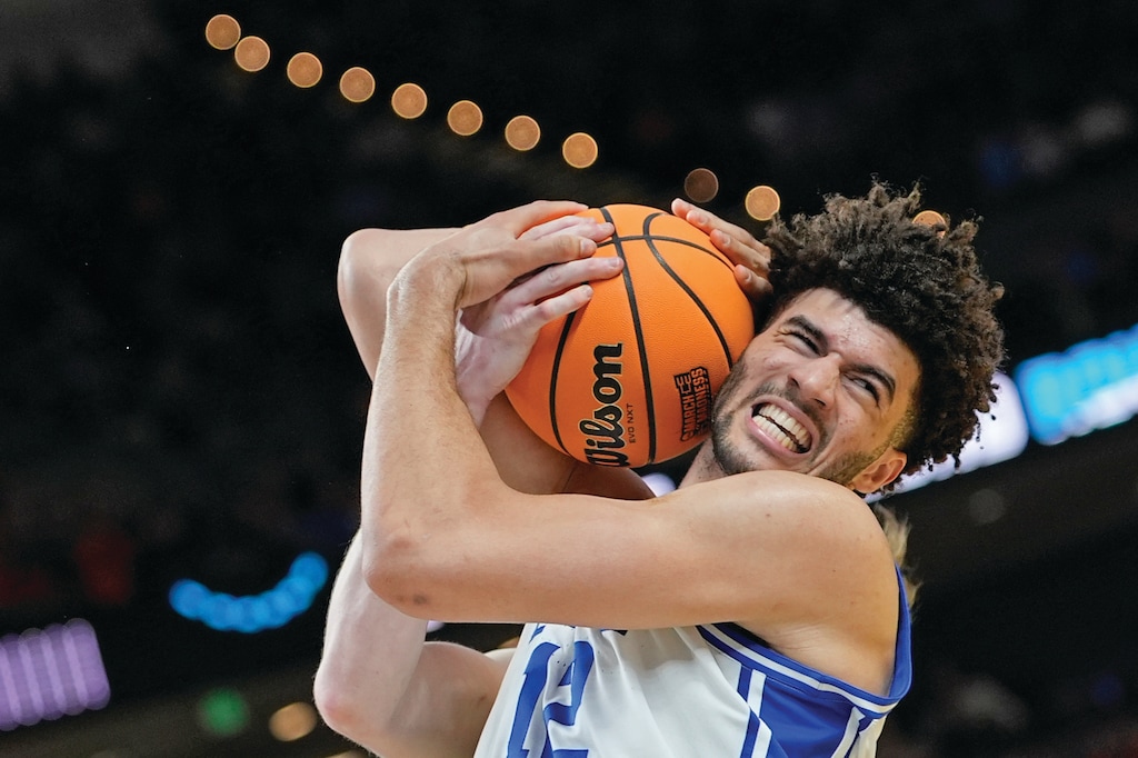 (Brynn Anderson | AP) Duke forward Cameron Boozer (12) is one of the top prospects in this year's NBA draft.