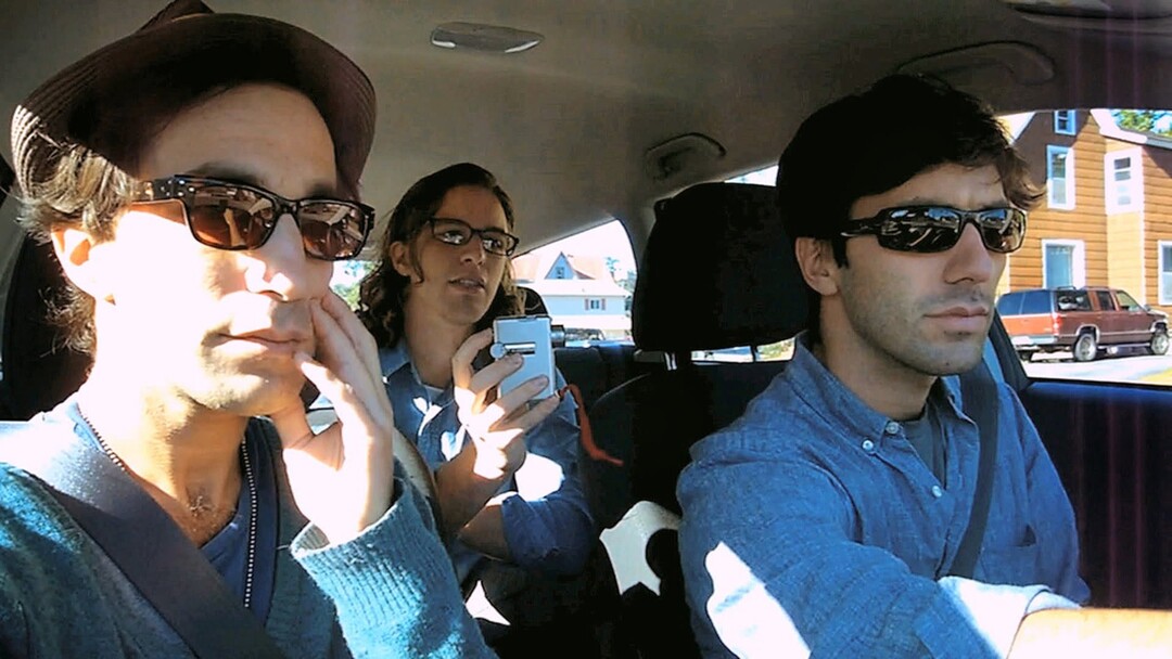 ( Courtesy Rogue Pictures) Filmmakers Ariel Schulman and Henry Joost, and Ariel's brother Nev (from left) go in pursuit of Nev's online "girlfriend," in the 2010 documentary "Catfish."