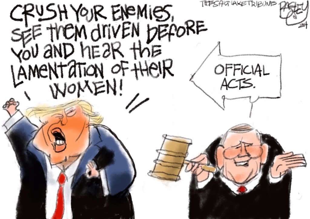 Donald the Barbarian | Pat Bagley