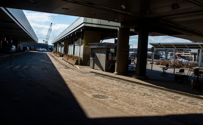 (Rick Egan | The Salt Lake Tribune)  The old Terminal 1 sits vacant at the Salt Lake International Airport before demolition, to make way for the expansion of the new terminals, on Tuesday, Nov. 24, 2020.