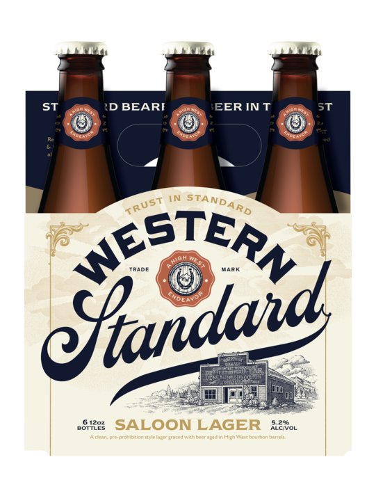 (Courtesy Photo) Salt Lake City and Park City will be among the first markets in the country to get bottles of Western Standard, new saloon-inspired beer aged in bourbon barrels from Utah’s High West Distillery,