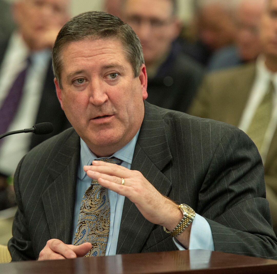 (Rick Egan  |  The Salt Lake Tribune)      Rep. Tim Quinn introduces the new sweeping tax overhaul bill during it's first public hearing in a committee meeting, Friday, March 1, 2019. 
