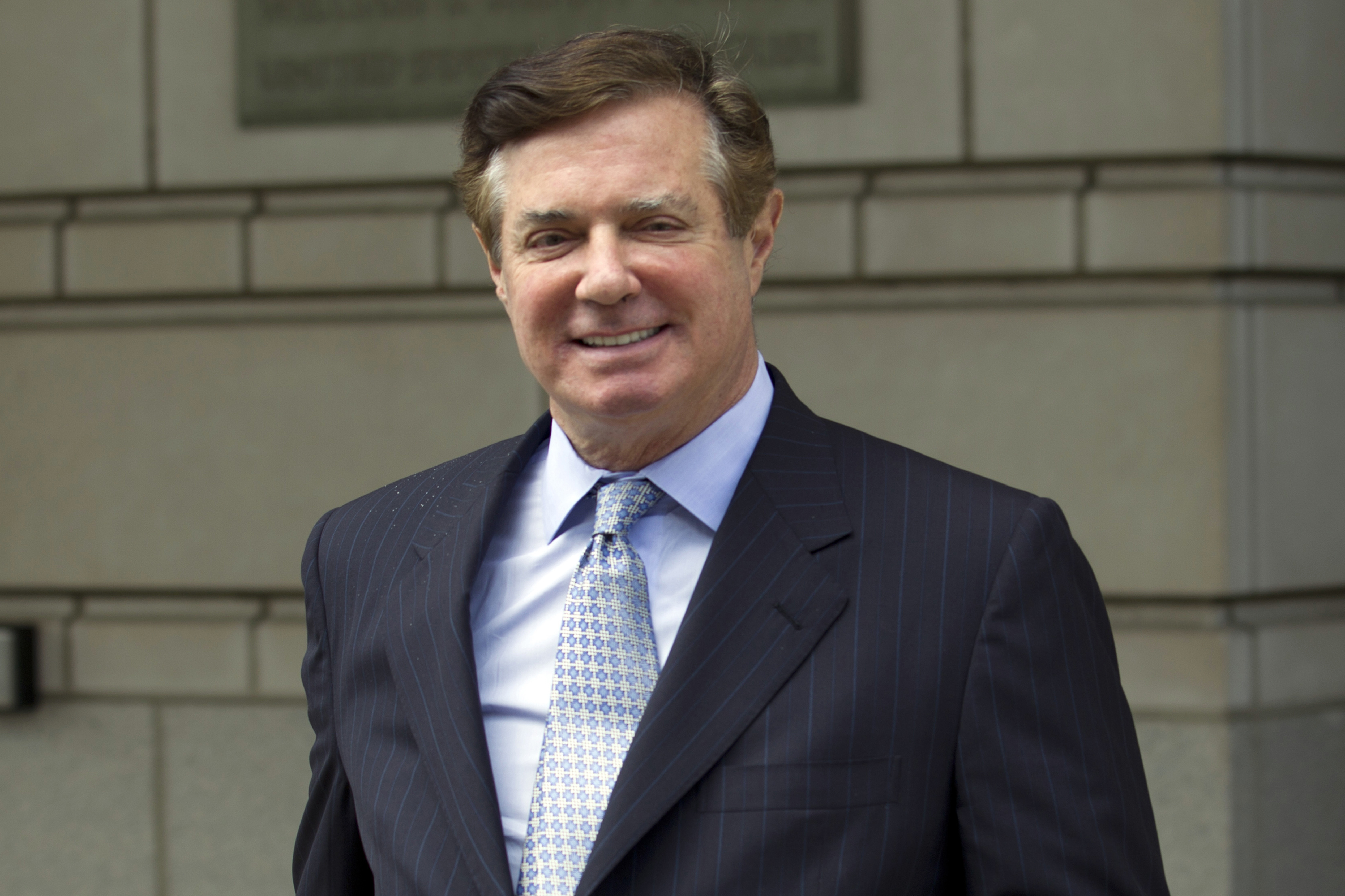 (Jose Luis Magana | The Associated Press, file photo) On May 23, 2018, Paul Manafort, President Donald Trump's former campaign chairman, leaves the Federal District Court after a hearing, in Washington. Special counsel Robert Mueller is accusing Manafort of lying to federal investigators in the Russia probe in breach of his plea agreement. Prosecutors say in a new court filing that after Manafort agreed to truthfully cooperate with the investigation, he “committed federal crimes” by lying about “a variety of subject matters.”