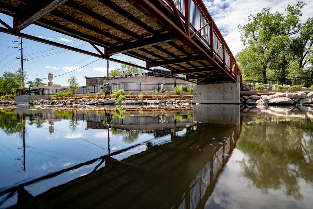 (Francisco Kjolseth  |  The Salt Lake Tribune) Three Creeks Confluence Park marks Salt Lake City’s newest park as it opens on Wednesday, July 7, 2021, in the Glendale neighborhood.