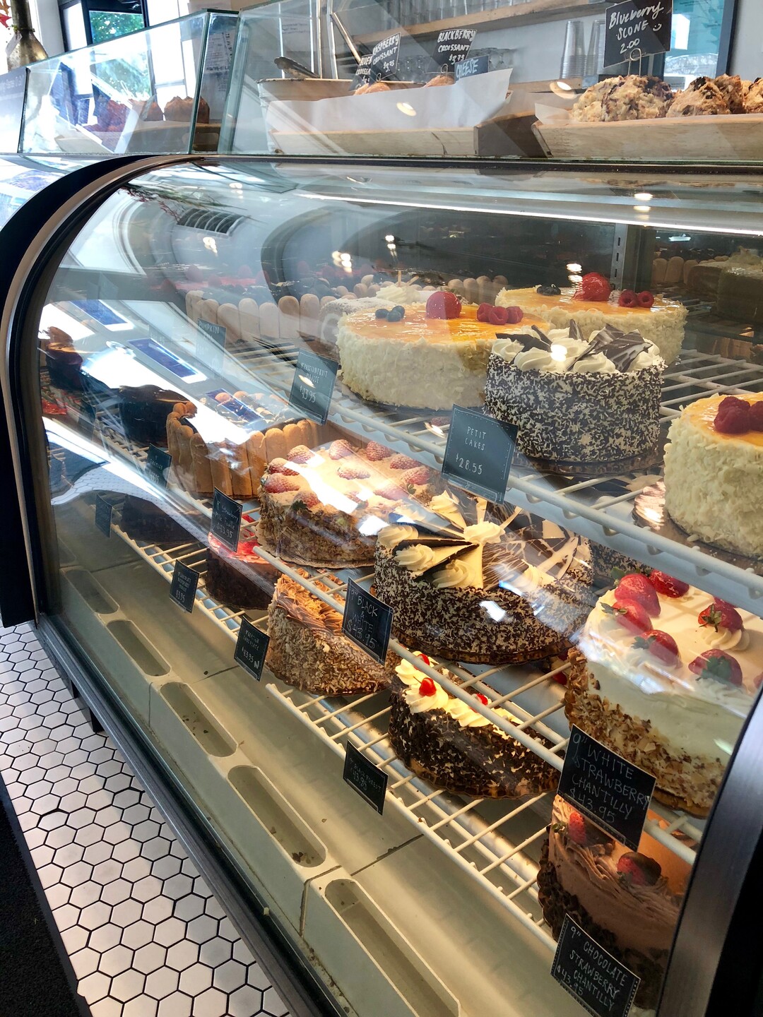 (Brodi Ashton | The Salt Lake Tribune) Decadent cakes fill the glass case at Gourmandise Bakery in Salt Lake City.