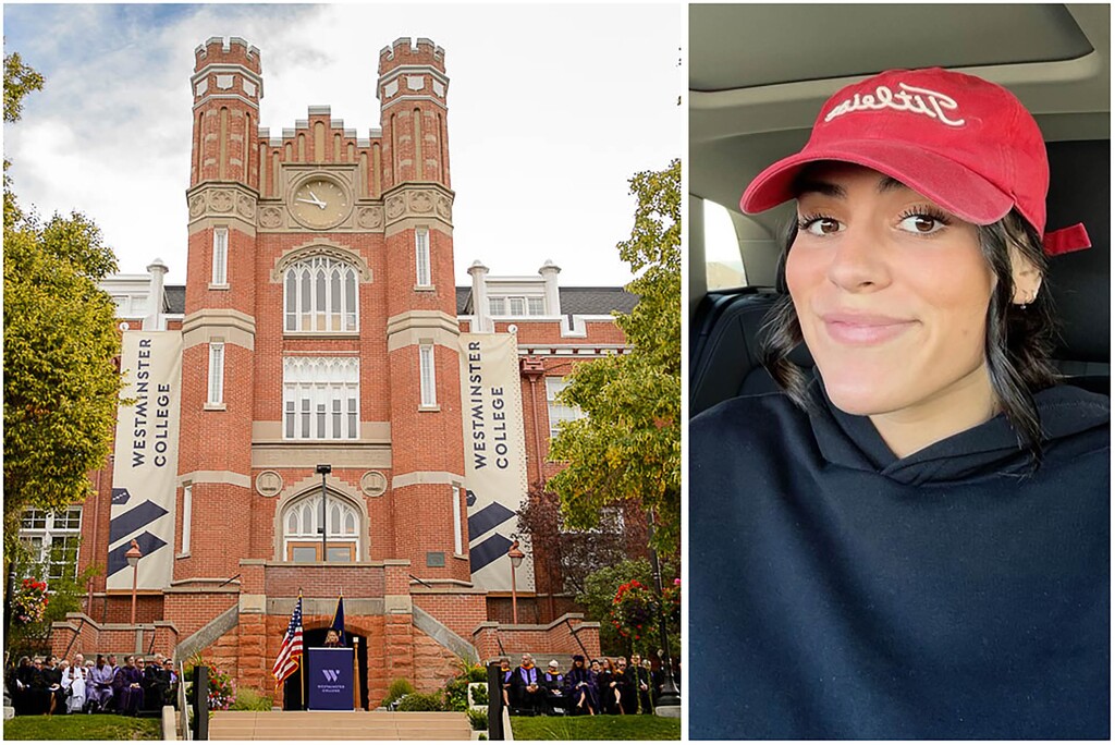 (Trent Nelson | The Salt Lake Tribune and courtesy photo Lento Law Group) A former Westminster student and soccer player, Naomi Kehl, is suing the school for harassment she says she faced on the team and from the coach with a lawsuit filed on Tuesday, March 7, 2023. The coach has since been put on administrative leave from his position as an assistant attorney general for Utah.