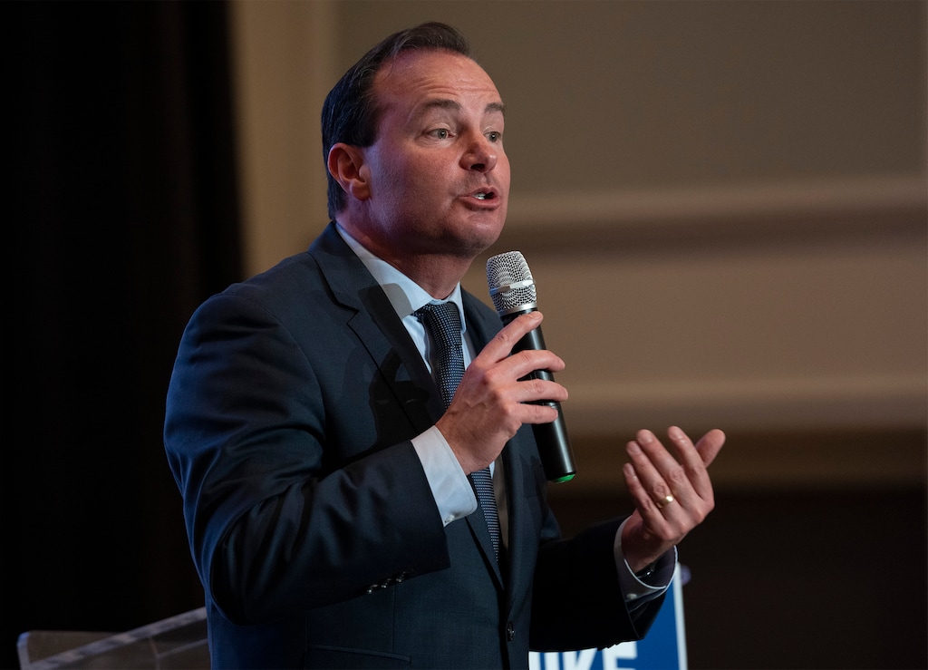 (Rick Egan | The Salt Lake Tribune) Sen. Mike Lee won the 2022 Utah Republican primary with 62% of the vote.