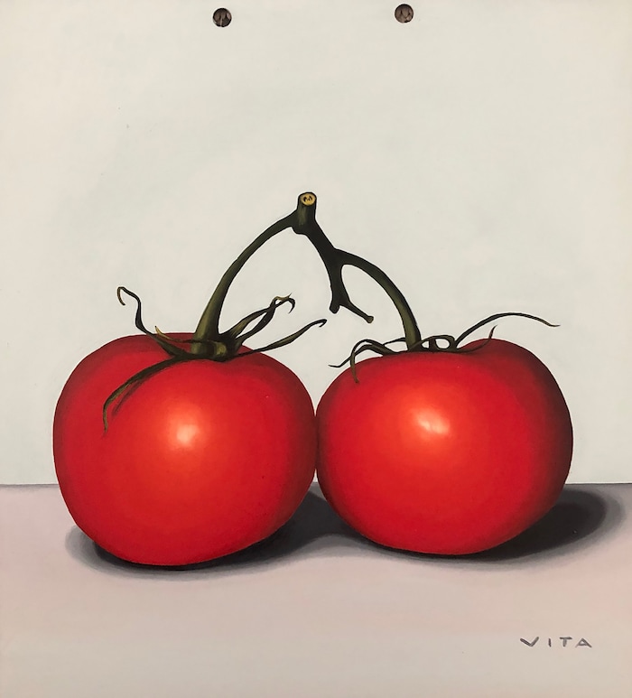 (photo courtesy Kerry Carlson) A plate by artist Vita Kobylkina.