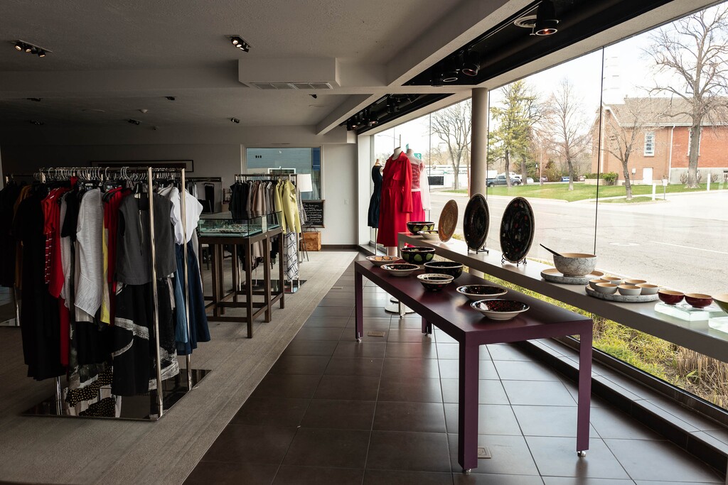 (Trent Nelson  |  Tribune file photo) Paletti, a women's clothier in Millcreek, closed and empty on Tuesday, April 7, 2020.