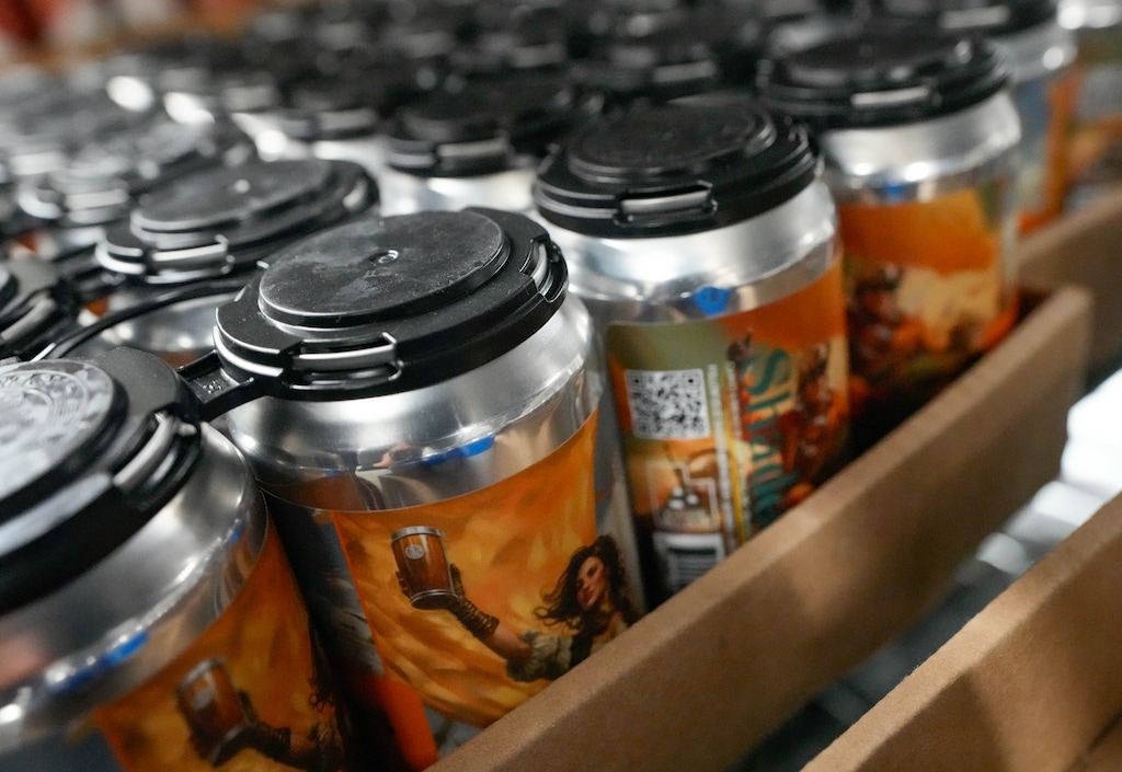 (Francisco Kjolseth  |  The Salt Lake Tribune) Assorted beer  at the Park City Club liquor store on Thursday, April 25, 2024. Members of the Utah Department of Alcoholic Beverage Services' commission toured the store before the board's monthly meeting.