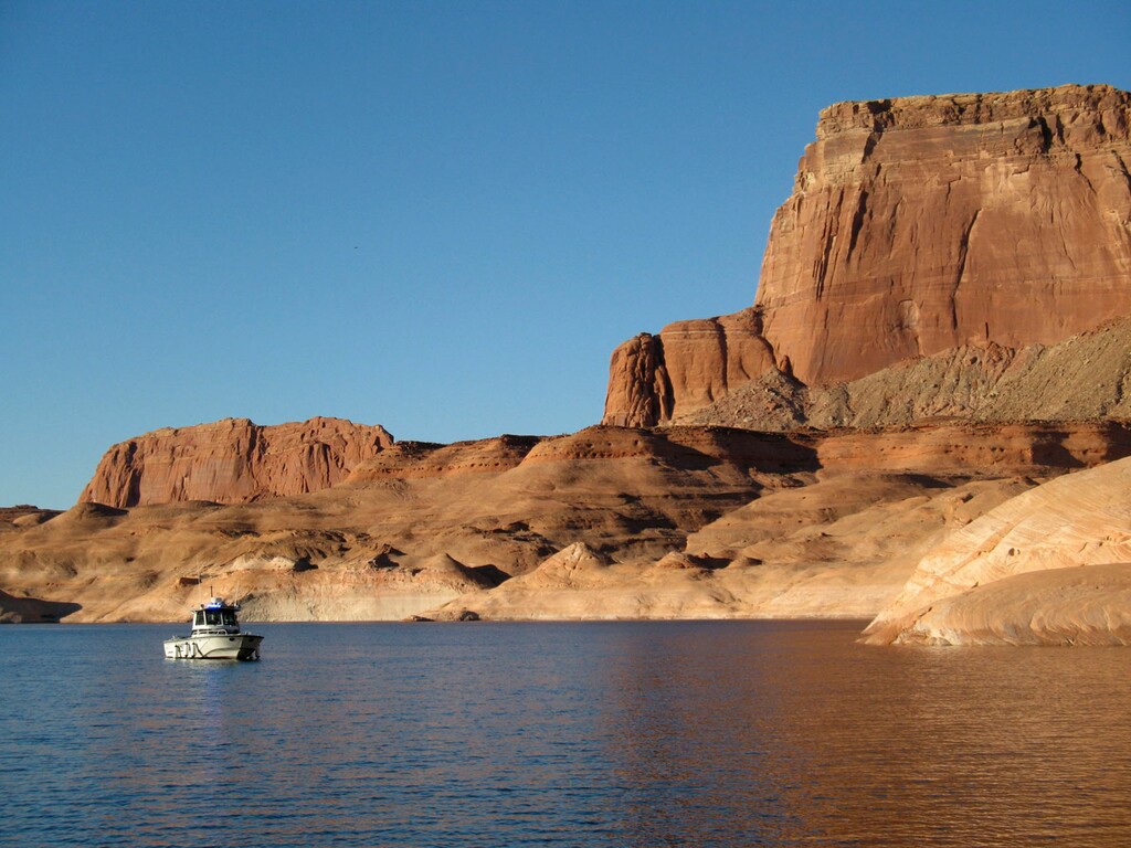 (Courtesy photo). Face Canyon on Lake Powell. The Utah Rivers Council is challenging water use data provided in support of the Lake Powell Pipeline, a billion-dollar project proposed to carry water from Lake Powell to Utah's Washington and Kane counties.