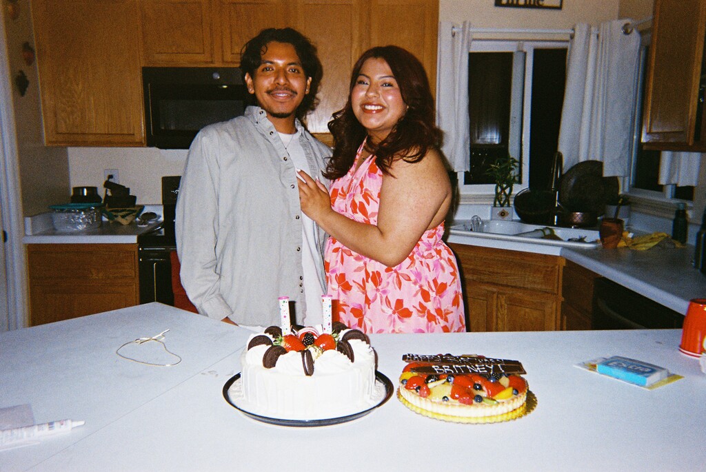 (Adam Crayk) Lisandro Pantaleon Pacheco, left, with his fiancée Britney Xiques. The Park City man was detained by Immigration and Customs Enforcement agents on April 29, 2026, and is being held in a detention facility in Wyoming.