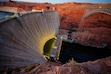 (Trent Nelson  |  The Salt Lake Tribune) Glen Canyon Dam in Page, Ariz., on Monday, May 19, 2025.