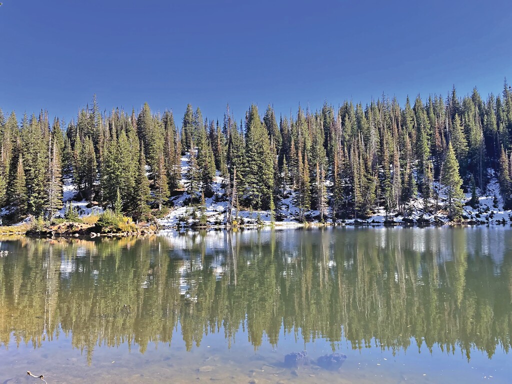 (Grace Doerfler) Bloods Lake in Bonanza Flat