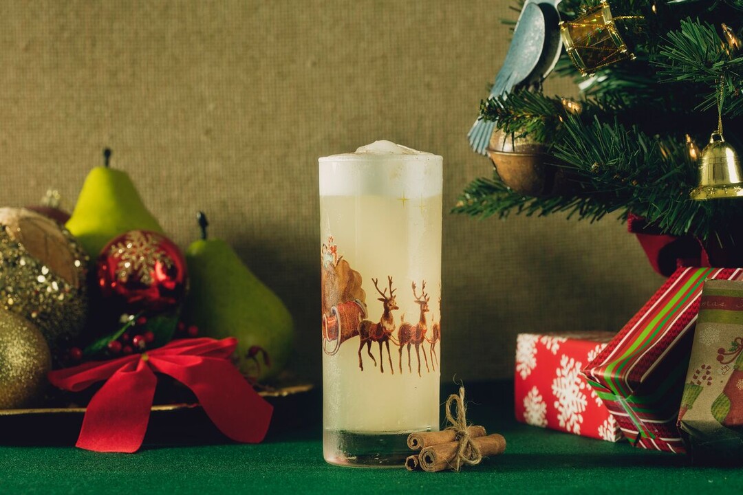 (Courtesy photo) The Miracle Bar is a Christmas-themed pop-up with kitschy décor and holiday cocktails, like the "And A Partridge in a Pear Tree" made with tequila, pear brandy and spiced syrup.