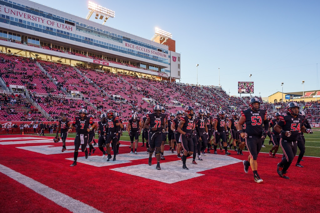(Trent Nelson  |  The Salt Lake Tribune) University of Utah hosts USC, NCAA football in Salt Lake City on Saturday, Oct. 15, 2022.