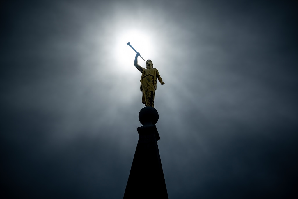 (Trent Nelson | The Salt Lake Tribune) The Salt Lake Temple is shown. A 19-year-old Latter-day Saint missionary from Utah has died.